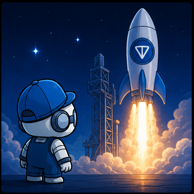 Edy watching a TON rocket launch